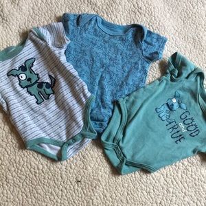 Baby boy onesie bundle